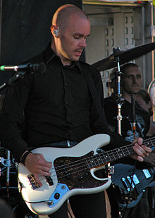 Burgan performing in 2006