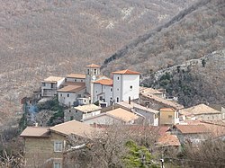 View of Gorga, Lazio