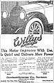 A 1918 Willys Knight advertisement – "Sleeve Valve Motor" – Syracuse Herald, May 8, 1918