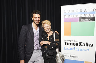 Weisbrodt and Joni Mitchell at the Luminato Festival in June 2013