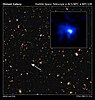 One of oldest galaxies, EGS-zs8-1