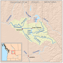 Spokane River drainage