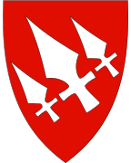 Coat of arms of Spydeberg Municipality (1978-2019)