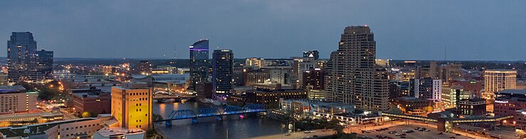 Grand Rapids, the second largest city in Michigan by population