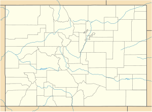 Colorado Carnegie libraries map is located in Colorado