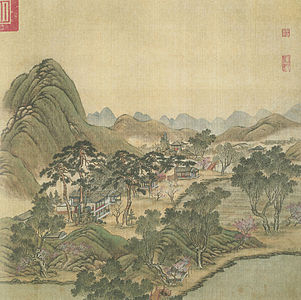 Reflections on Water and Fragrance of Iris Chinese: 映水蘭香; pinyin: Yìngshuǐ lánxiāng