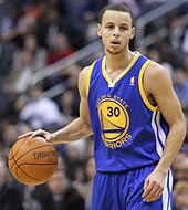 Curry with the Warriors in 2015