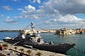 USS Barry in Valletta on 6 January 2009