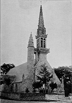 The Cléden-Poher parish church.