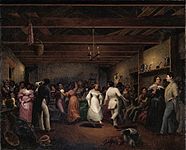 Kitchen Ball by Christian Friedrich Mayr, 1838