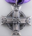 World War II: cypher 'GVIR' for George VI, on ribbon