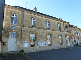 The town hall in Tourteron