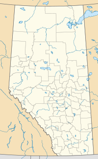 Fork Lake is located in Alberta