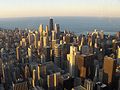 Image 8Downtown Chicago and Lake Michigan (view from the Willis Tower). Photo credit: Adrian104 (from Portal:Illinois/Selected picture)