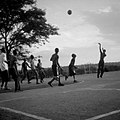 Image 10A Kenyan college basketball team practicing, 2016