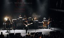 Hot Water Music performing in 2008