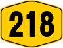 Federal Route 218 shield}}