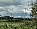 Pylons on Flemingston Moor