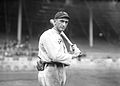 Image 39Photograph of Shoeless Joe Jackson, Black Betsy in hand, in 1913 with the Cleveland Naps, prior to his seasons with the Chicago White Sox. Image credit: Charles M. Conlon (photographer), Mears Auctions (digital file), Scewing (upload) (from Portal:Illinois/Selected picture)