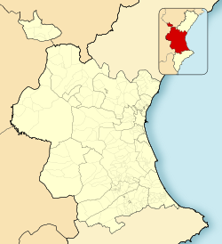 Moixent/Mogente is located in Province of Valencia