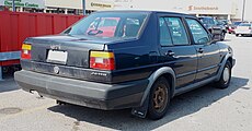 1990-1992 Volkswagen Jetta photographed in Sault Ste. Marie, Ontario, Canada