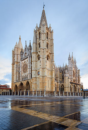 קתדרלת לאון בספרד