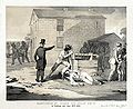 Image 20Martyrdom of Joseph and Hiram Smith in Carthage jail, June 27th, 1844. This unusual black-and-white lithograph has a second yellow-brown layer on top of it. Image credit: G.W. Fasel (painter); Charles G. Crehen (lithographer); Nagel & Weingaertner, N.Y. (publishers); Library of Congress (digital file); Adam Cuerden (upload) (from Portal:Illinois/Selected picture)