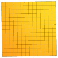 A 2x2 square grid