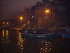 Tourist and pilgrim boats on Ganges River on the occasion of Dev Deepawali festival on Karthik Purnima.