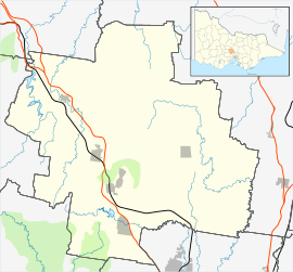 Malmsbury is located in Shire of Macedon Ranges