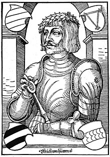 Ulrich von Hutten, c. 1522