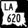 Louisiana Highway 620 marker