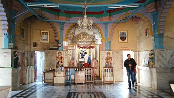 Inside view of Main Temple at Narayan Sarovar