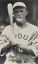 Rogers Hornsby, with St. Louis Cardinals 1915–26 and 1933