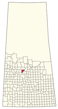 Location of the RM of Blaine Lake No. 434 in Saskatchewan