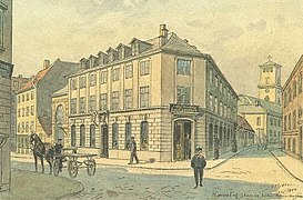 Store Kannikestræde (c. 1850)