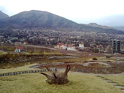 View from the city of Qamsar