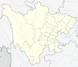 Wanyuan is located in Sichuan