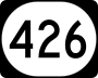 Kentucky Route 426 marker
