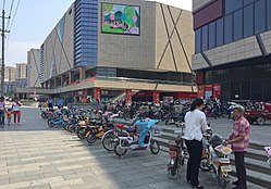 Shopping mall in Shacheng