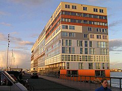 Silodam Housing complex, Amsterdam, Netherlands, MVRDV