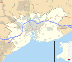 Llandevaud is located in Newport