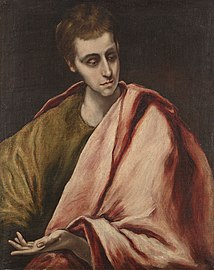 El Greco, St. John, 1590-1595[40]