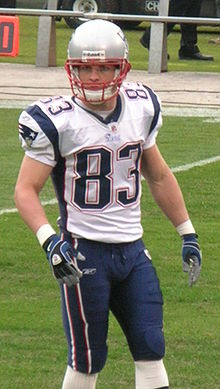 Wes Welker with the Patriots