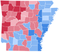 United States Presidential Election in Arkansas, 2000