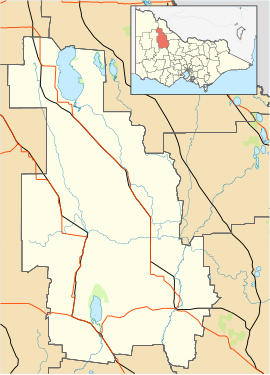 Towaninny South is located in Shire of Buloke