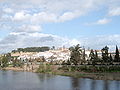 The Guadiana river for Badajoz.