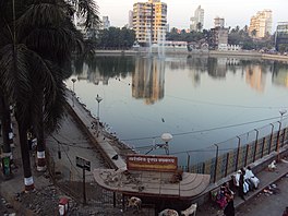 Bandra Talao as viewed from the Mumbai Skywalk Project