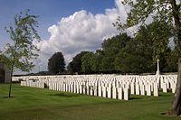 Canadian Cemetery No. 2 is the second of the two Canadian cemeteries at Vimy.