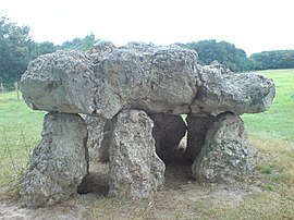 The dolmen of Maupertuis